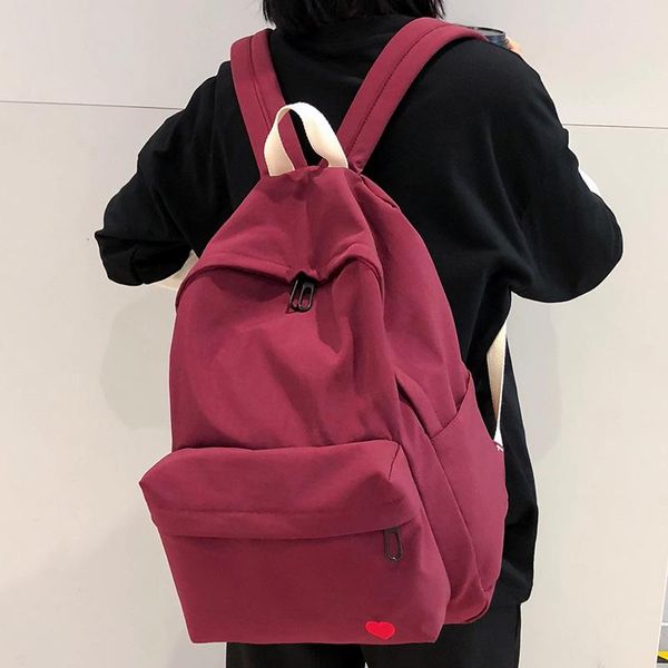 2020 heart embroidery women backpack large capacity waterproof nylon schoolbag for teenagers female travel bags girls mochilas
2020 heart embroidery women backpack large capacity waterproof nylon schoolbag for teenagers female travel bags girls mochilas