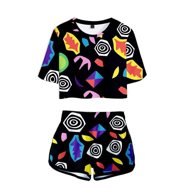 stranger things 3d printed women two piece set casual summer crop shorts 2019 trendy streetwear clothes, Gray
stranger things 3d printed women two piece set casual summer crop shorts 2019 trendy streetwear clothes, Gray