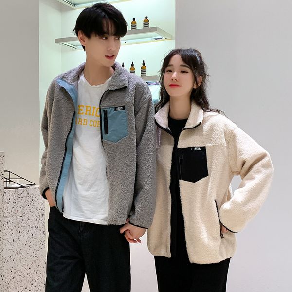 2020 new lovers' autumn/winter lamb feather thickened coat korean version trend student loose casual coat couples clothesx1016, Black;brown
2020 new lovers' autumn/winter lamb feather thickened coat korean version trend student loose casual coat couples clothesx1016, Black;brown