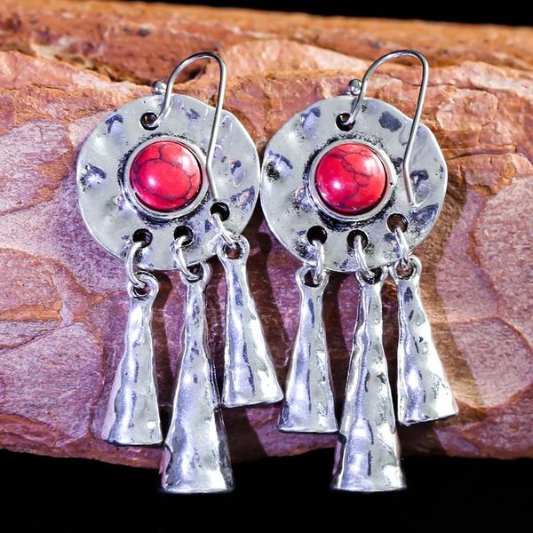 dangle & chandelier fashion creative long style fengling court earrings women red pine stone drop jewelry for female gift, Silver
dangle & chandelier fashion creative long style fengling court earrings women red pine stone drop jewelry for female gift, Silver