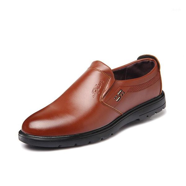 men leather shoes fashion male flats round toe comfortable office dress shoes size 38-44 men business1, Black
men leather shoes fashion male flats round toe comfortable office dress shoes size 38-44 men business1, Black