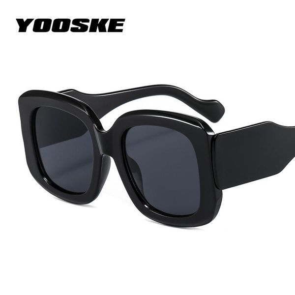 sunglasses yooske fashionable oversized women ladies square sun glasses gradient anti-uv sunshade sunglass wide leg, White;black
sunglasses yooske fashionable oversized women ladies square sun glasses gradient anti-uv sunshade sunglass wide leg, White;black
