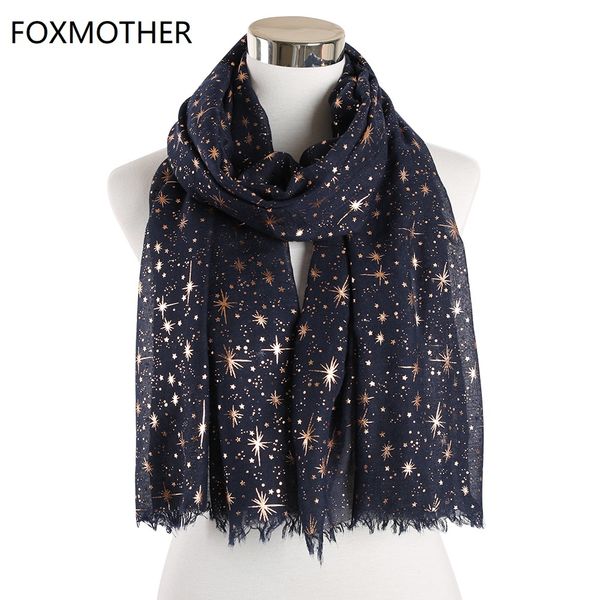 foxmother new fashion autumn shawl rose gold foil star print scarf galaxy scarves birthday bridesmaids gifts dropshipping scarf y201007, Blue;gray
foxmother new fashion autumn shawl rose gold foil star print scarf galaxy scarves birthday bridesmaids gifts dropshipping scarf y201007, Blue;gray