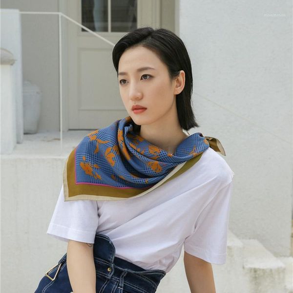 vintage floral 100% silk head scarf hijab for hair wrapping women autumn new scarf wraps 63x63cm1, Blue;gray
vintage floral 100% silk head scarf hijab for hair wrapping women autumn new scarf wraps 63x63cm1, Blue;gray