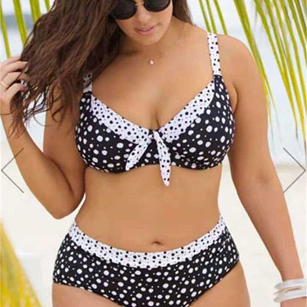 spring women's polka point bikini large size split body conservative slim swimsuit, White;black
spring women's polka point bikini large size split body conservative slim swimsuit, White;black
