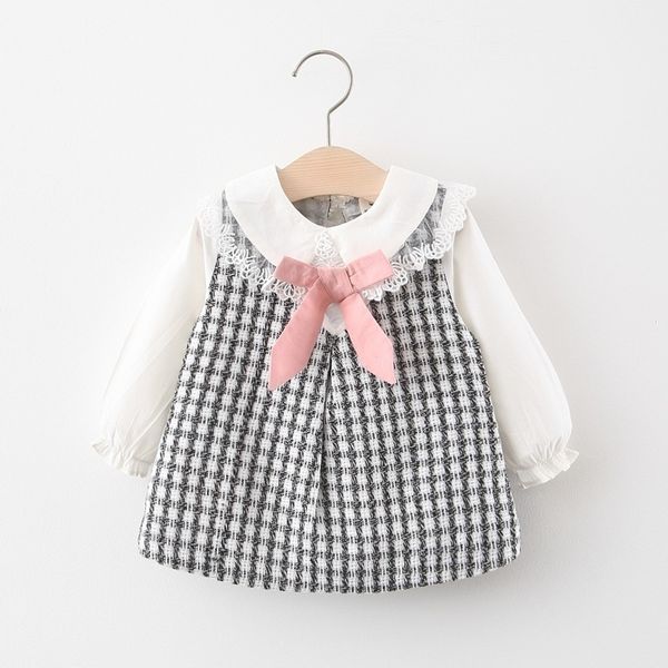2020 autumn new baby girl cute long sleeve princess dress plaid bow lace dress children's clothing kids q1117, Red;yellow
2020 autumn new baby girl cute long sleeve princess dress plaid bow lace dress children's clothing kids q1117, Red;yellow