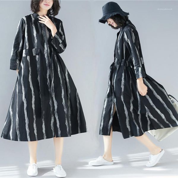 women's jackets will code suit-dress 2021 fat. mm stripe apparent lean lead shirt skirt temperament a word pendulum dress1, Black;brown
women's jackets will code suit-dress 2021 fat. mm stripe apparent lean lead shirt skirt temperament a word pendulum dress1, Black;brown