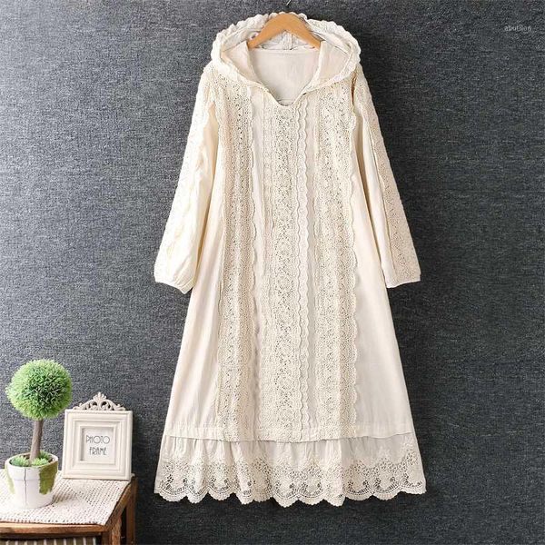 casual dresses autumn dress women cotton sweet fresh hooded hollow hook lace splicing long sleeve loose midi1, Black;gray
casual dresses autumn dress women cotton sweet fresh hooded hollow hook lace splicing long sleeve loose midi1, Black;gray