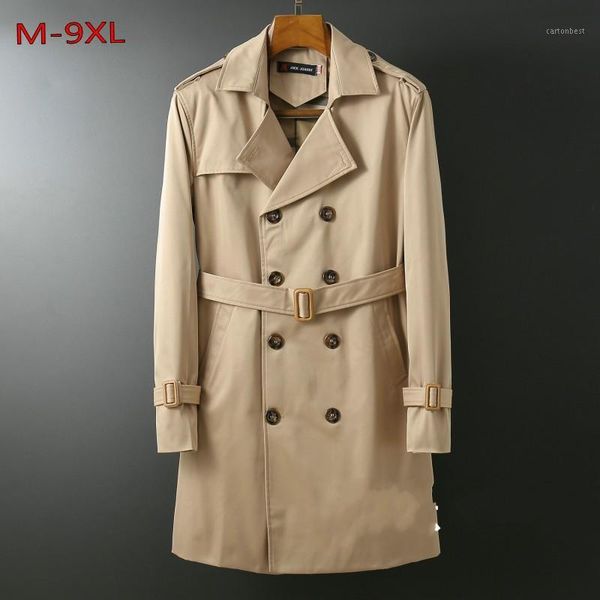 men's trench coats winter autumn plus size -6xl 9xl 8xl men velvet turn-down collar loose double breasted x-long jacket with sashes co, Tan;black
men's trench coats winter autumn plus size -6xl 9xl 8xl men velvet turn-down collar loose double breasted x-long jacket with sashes co, Tan;black