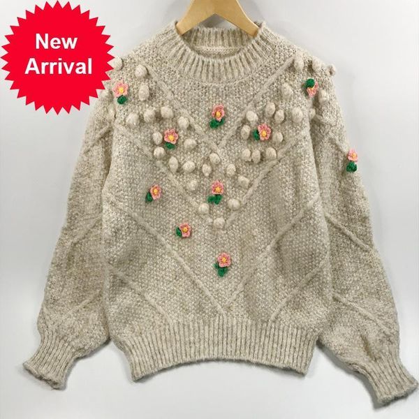 new autumn 2021 new heavy industry of luxury flower women's sweaters the elegant neck crocheted pullovers long sleeve knit jumper sjbl, White;black
new autumn 2021 new heavy industry of luxury flower women's sweaters the elegant neck crocheted pullovers long sleeve knit jumper sjbl, White;black