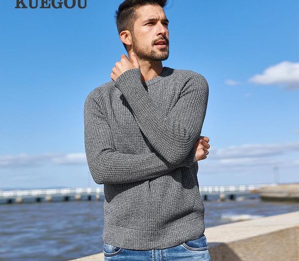 kuegou 2020 spring 100% cotton sweater men pullover casual jumper for male brand knitted korean style clothes plus size 14012 mx200711, White;black
kuegou 2020 spring 100% cotton sweater men pullover casual jumper for male brand knitted korean style clothes plus size 14012 mx200711, White;black