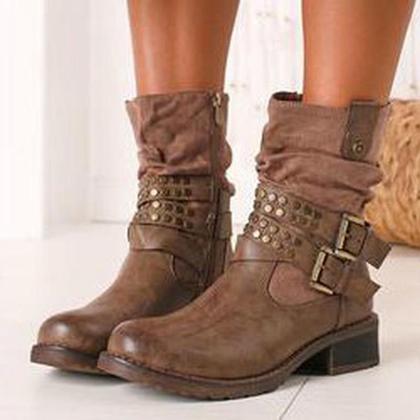 женщины mid-talf boots низкая каблука обувь женщина пинетки урожай pu кожаная кожаная обувь ботинок ботинок femme zapatos mujer sapato nh159, Black
женщины mid-talf boots низкая каблука обувь женщина пинетки урожай pu кожаная кожаная обувь ботинок ботинок femme zapatos mujer sapato nh159, Black