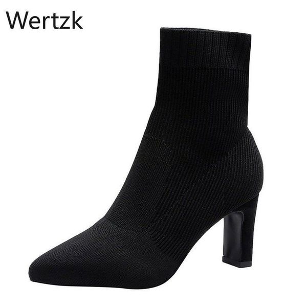 boots red black knitting elastic women socks shoes elegant metal thin high heel pointed toe ankle for
boots red black knitting elastic women socks shoes elegant metal thin high heel pointed toe ankle for