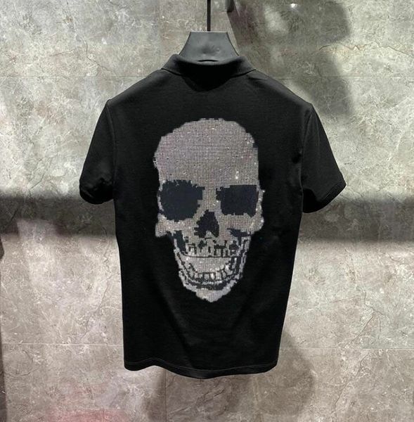 2022 short sleeve skull black blue white man polo shirts colors clothes spring and summer male wear, White;black
2022 short sleeve skull black blue white man polo shirts colors clothes spring and summer male wear, White;black
