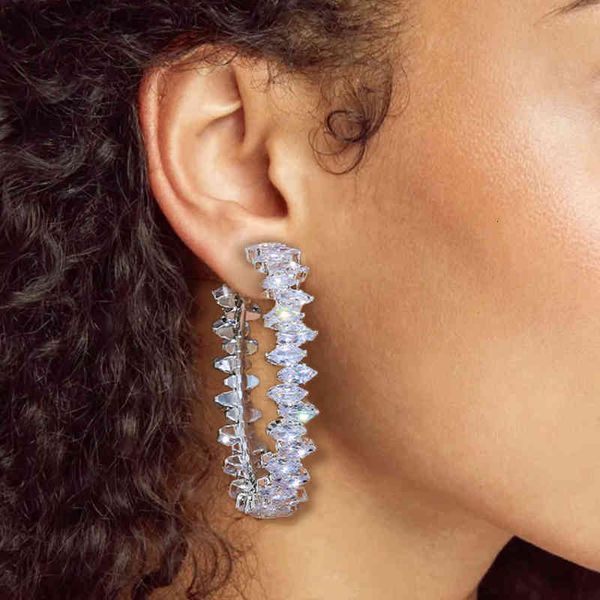 earring luxury aaa cubic zircon big round hoop earrings wholesale for women shiny cz bridal wedding accessories squid game, Golden
earring luxury aaa cubic zircon big round hoop earrings wholesale for women shiny cz bridal wedding accessories squid game, Golden