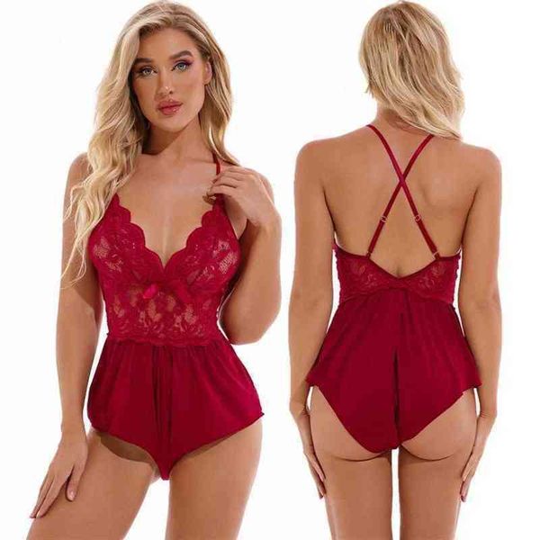 nxy lingerie womens v-neck playsuit nightwear see through babydoll lingerie sleepwear 1216, Red;black
nxy lingerie womens v-neck playsuit nightwear see through babydoll lingerie sleepwear 1216, Red;black