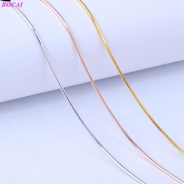 chains bocai s925 sterling silver necklace 2021 fashion simple snake bone chain 925 pure jewelry for women
chains bocai s925 sterling silver necklace 2021 fashion simple snake bone chain 925 pure jewelry for women