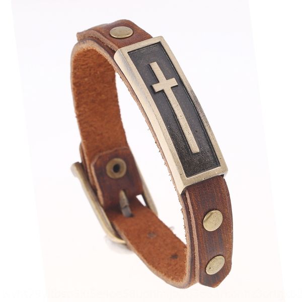 cowhide simple men's jewelry alloy christian adjustable cowhide simple cross bracelet men's jewelry alloy cross christian adjustab, Golden;silver
cowhide simple men's jewelry alloy christian adjustable cowhide simple cross bracelet men's jewelry alloy cross christian adjustab, Golden;silver