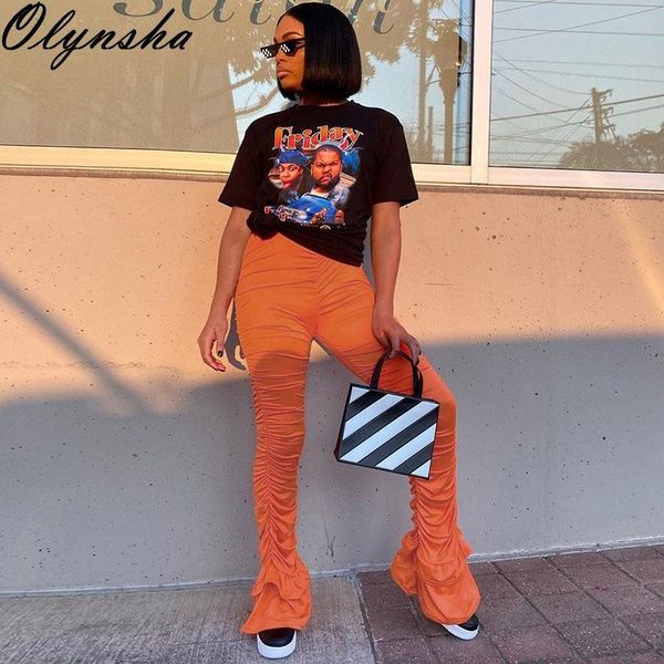 women's pants & capris fashion stacked pant woman package hips long 2021 autumn streetwear casual orange ruched slim trousers outfits, Black;white
women's pants & capris fashion stacked pant woman package hips long 2021 autumn streetwear casual orange ruched slim trousers outfits, Black;white