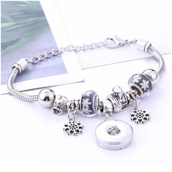 2019 new christmas snap button bracelet snake chain bangles snowman beaded snap bracelet fit 18mm snap buttons bbyunk, Golden;silver
2019 new christmas snap button bracelet snake chain bangles snowman beaded snap bracelet fit 18mm snap buttons bbyunk, Golden;silver