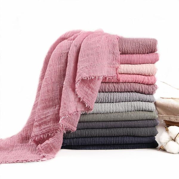 classic vintage solid color cotton linen scarves women spring fall thin long scarf female fashion casual wraps muslim headscarf, Blue;gray
classic vintage solid color cotton linen scarves women spring fall thin long scarf female fashion casual wraps muslim headscarf, Blue;gray