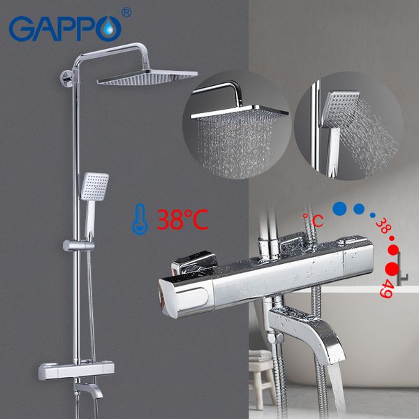gappo faucets thermostatic bathroom bath faucet wall mounted rainfall mixer tap shower set 1011
gappo faucets thermostatic bathroom bath faucet wall mounted rainfall mixer tap shower set 1011