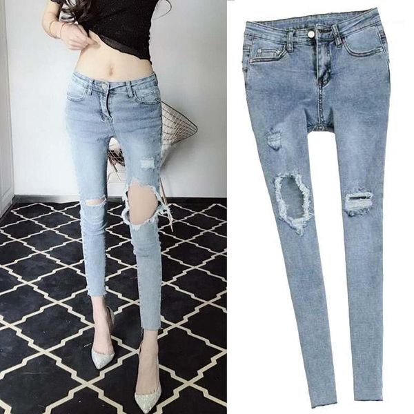 2020 new autumn women leggings jeans pants high waist skinny pencil ripped causal slim fashion soft denim trousers e4271, Blue
2020 new autumn women leggings jeans pants high waist skinny pencil ripped causal slim fashion soft denim trousers e4271, Blue