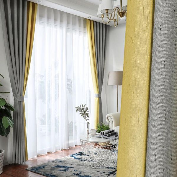 nordic simple modern coloured cotton and stitching shading curtains for living dining room bedroom curtains custom
nordic simple modern coloured cotton and stitching shading curtains for living dining room bedroom curtains custom