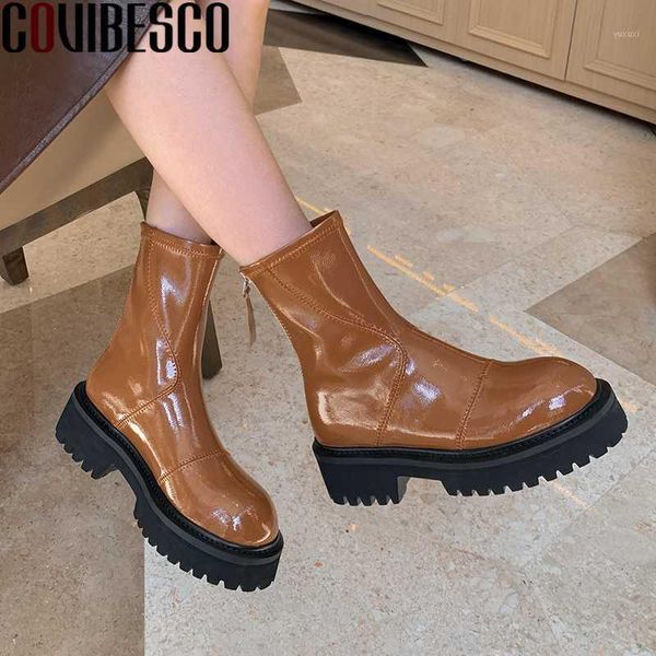 boots covibesco concise fashion casual women ankle autumn winter back zipper shoes woman genuine leather platforms 20211, Black
boots covibesco concise fashion casual women ankle autumn winter back zipper shoes woman genuine leather platforms 20211, Black