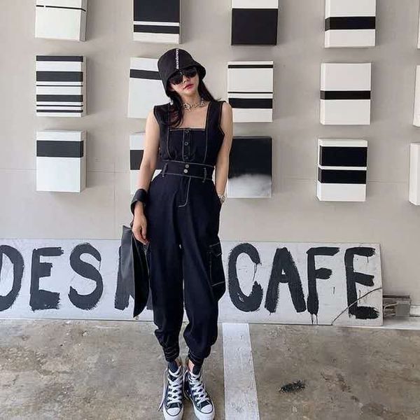korean east gate ins net red age tight suitwide leg pants suit reducing sleeveless vest tooling harun corset wide leg pants set nxy3m, Gray
korean east gate ins net red age tight suitwide leg pants suit reducing sleeveless vest tooling harun corset wide leg pants set nxy3m, Gray