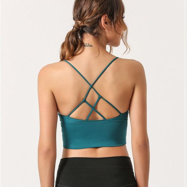 fashion strappy yoga bra skinny push up sports bras hollow out women fitness crop jogging running medium support kg-998, White;black
fashion strappy yoga bra skinny push up sports bras hollow out women fitness crop jogging running medium support kg-998, White;black