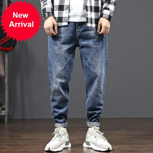 2021 new fashion streetwear men's brem down vintage designer denim hip brim pants iflc, Blue
2021 new fashion streetwear men's brem down vintage designer denim hip brim pants iflc, Blue