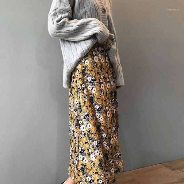 2021 fashion spring summer new elegant floral skirt female high waist slimming retro simple a-line mid-length skirt female1, Black
2021 fashion spring summer new elegant floral skirt female high waist slimming retro simple a-line mid-length skirt female1, Black