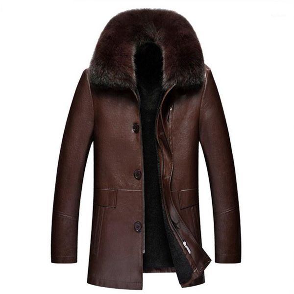 leather suede men coat jacket fur collar spring autumn moto outerwear suit plus size lf20351, Black
leather suede men coat jacket fur collar spring autumn moto outerwear suit plus size lf20351, Black