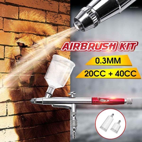 20cc+40cc airbrush spray gun double action air brush 0.3mm fast joint gravity feed cake tattoo nail art car paint with wrench1
20cc+40cc airbrush spray gun double action air brush 0.3mm fast joint gravity feed cake tattoo nail art car paint with wrench1