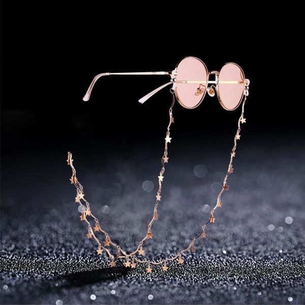 sunglasses frames style five-pointed star wave chain lanyard reading glasses chains women accessories men hold straps cords, Silver
sunglasses frames style five-pointed star wave chain lanyard reading glasses chains women accessories men hold straps cords, Silver