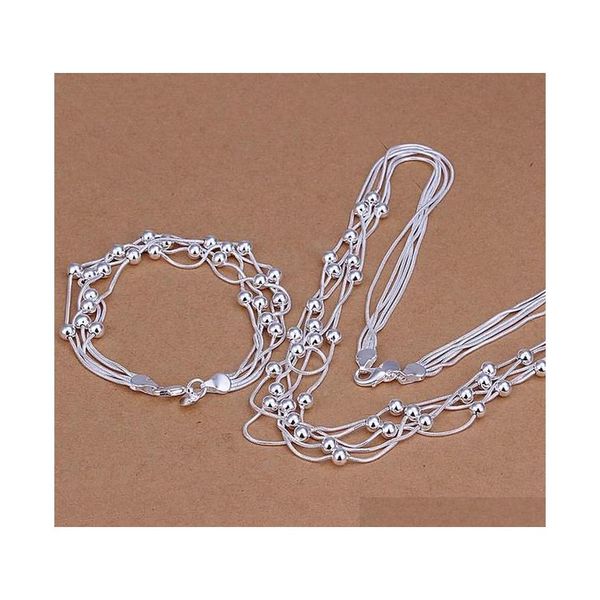 wedding five lines of light beads sterling silver plated jewelry sets for women ds063,popular 925 silver necklace bracelet jewelry set wspx
wedding five lines of light beads sterling silver plated jewelry sets for women ds063,popular 925 silver necklace bracelet jewelry set wspx