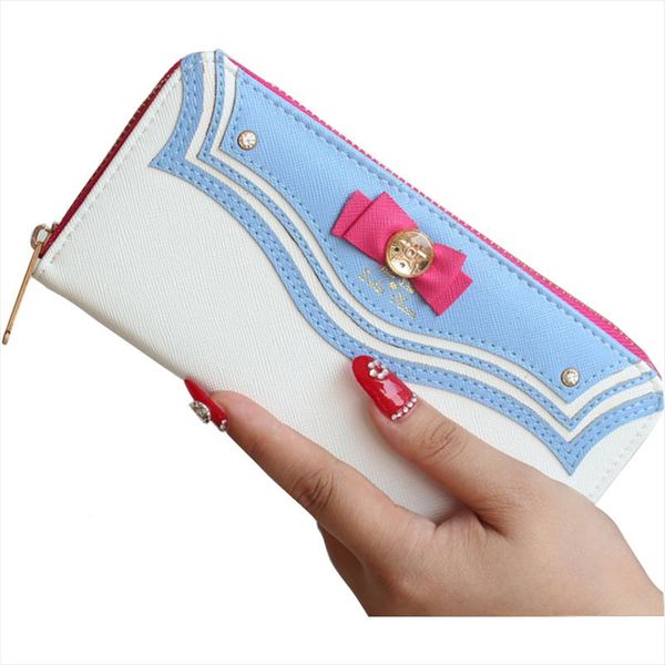 female purses women leather wallet long female bag purse ladies fashion zipper phone sailor moon wallet brand kawaii bow pocket, Red;black
female purses women leather wallet long female bag purse ladies fashion zipper phone sailor moon wallet brand kawaii bow pocket, Red;black
