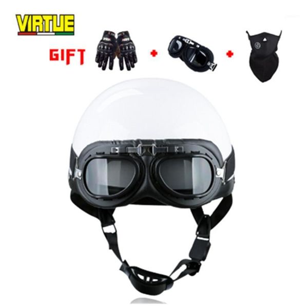 motorcycle helmets virtue helmet for men & women, classic open face design lightweight cute four seasons with fashion goggles1
motorcycle helmets virtue helmet for men & women, classic open face design lightweight cute four seasons with fashion goggles1