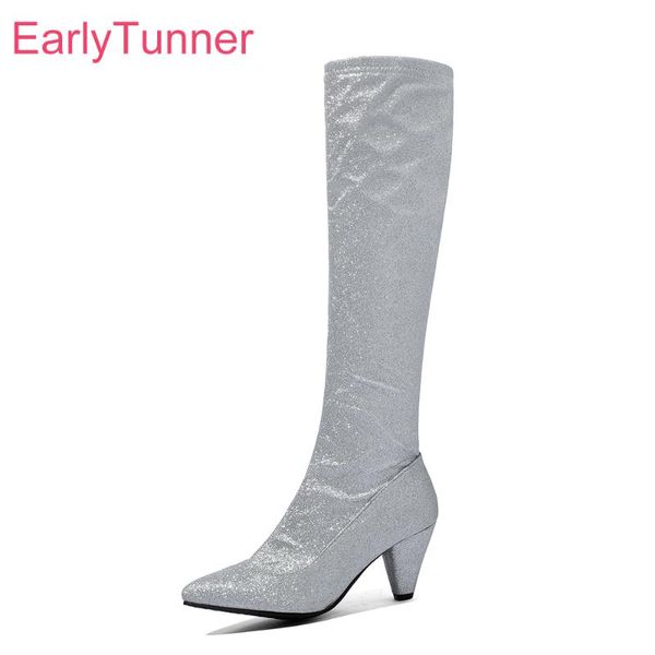 boots 2021 black silver women mid calf dress 3 inch spike heels lady nude shoes plus small big size 12 32 43 46 48
boots 2021 black silver women mid calf dress 3 inch spike heels lady nude shoes plus small big size 12 32 43 46 48
