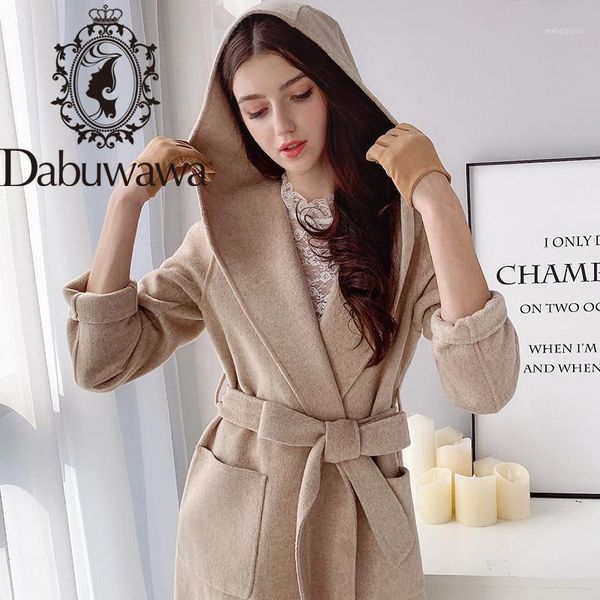 dabuwawa elegant solid hooded long woolen coat women long sleeve sashes pockets autumn winter blend overcoats female d18dln0631, Black
dabuwawa elegant solid hooded long woolen coat women long sleeve sashes pockets autumn winter blend overcoats female d18dln0631, Black