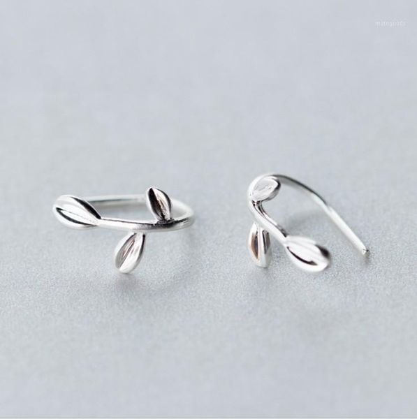 stud 925 sterling silver earring fashion cute tiny leaf 12mmx7mm earrings gift for school girls daughter's gift1, Golden;silver
stud 925 sterling silver earring fashion cute tiny leaf 12mmx7mm earrings gift for school girls daughter's gift1, Golden;silver