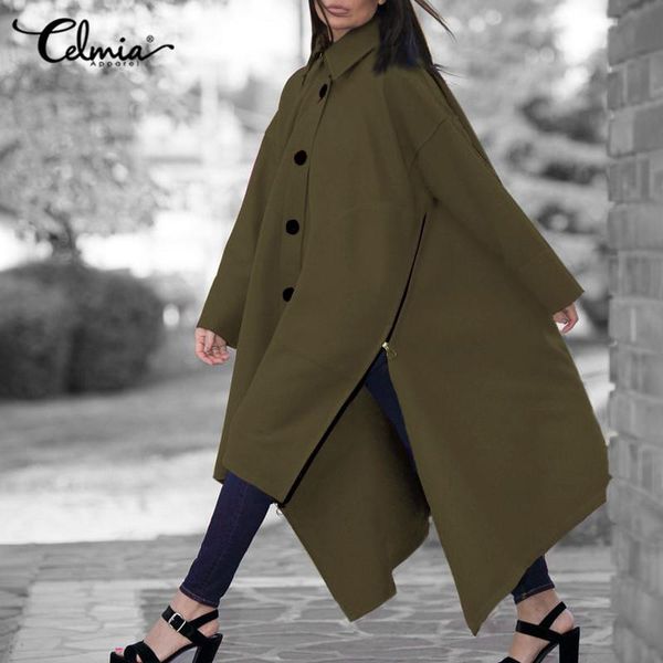 celmia winter warm wool coats women causal lapel long sleeve female blends fashion asymmetrical single breasted zipper outwear, Black
celmia winter warm wool coats women causal lapel long sleeve female blends fashion asymmetrical single breasted zipper outwear, Black