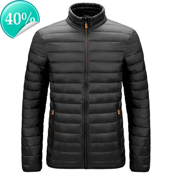 men's winter warm outdoor down jacket fashion nr9xacb, Black