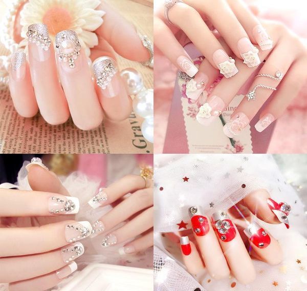 24pcs long fake nails wedding nail decoration shiny rhinestones glitter flower press wmtkoq garment2010, Red;gold
24pcs long fake nails wedding nail decoration shiny rhinestones glitter flower press wmtkoq garment2010, Red;gold