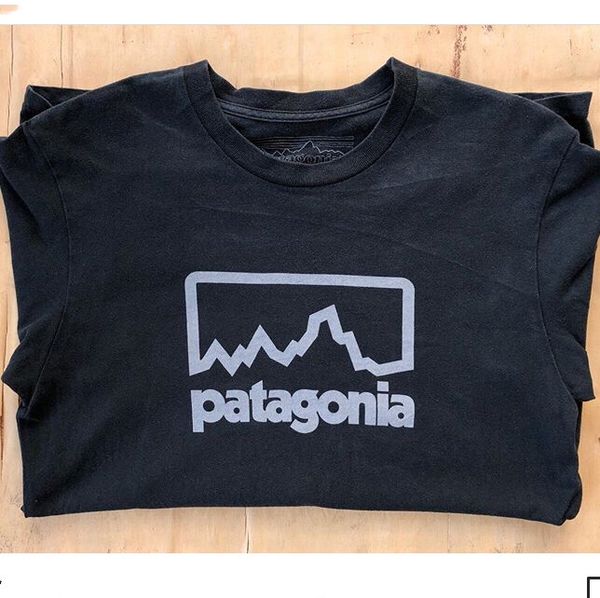 patagonia versatile loose and simple mountain short sleeve t-shirt for men and women, Black
patagonia versatile loose and simple mountain short sleeve t-shirt for men and women, Black