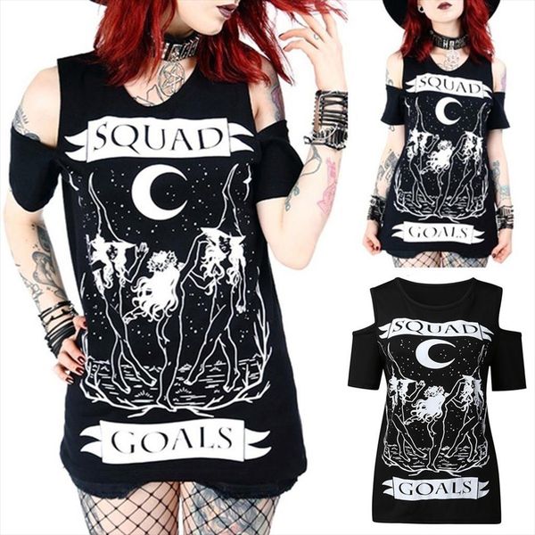 new tshirt women gothic style punk print off shoulder short sleeve t shirt camiseta mujer women haut harajuku t shirt, White
new tshirt women gothic style punk print off shoulder short sleeve t shirt camiseta mujer women haut harajuku t shirt, White