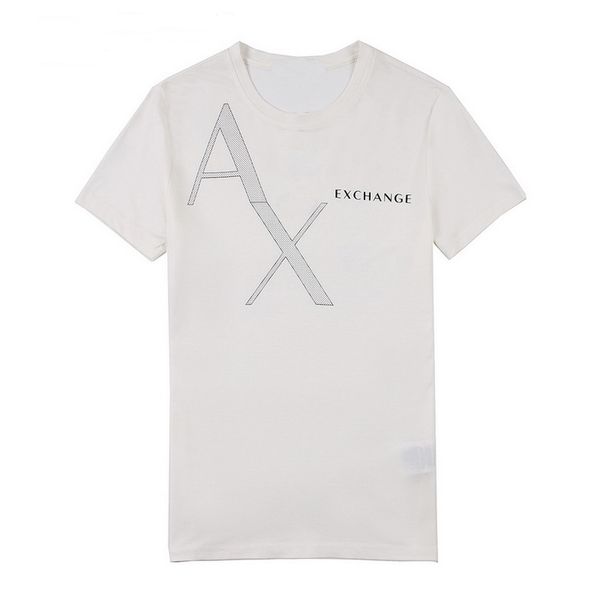 realfine t shirts 5a ax exchange cotton jersey crew neck t-shirt with oversized logo for men size s-xl, White;black
realfine t shirts 5a ax exchange cotton jersey crew neck t-shirt with oversized logo for men size s-xl, White;black