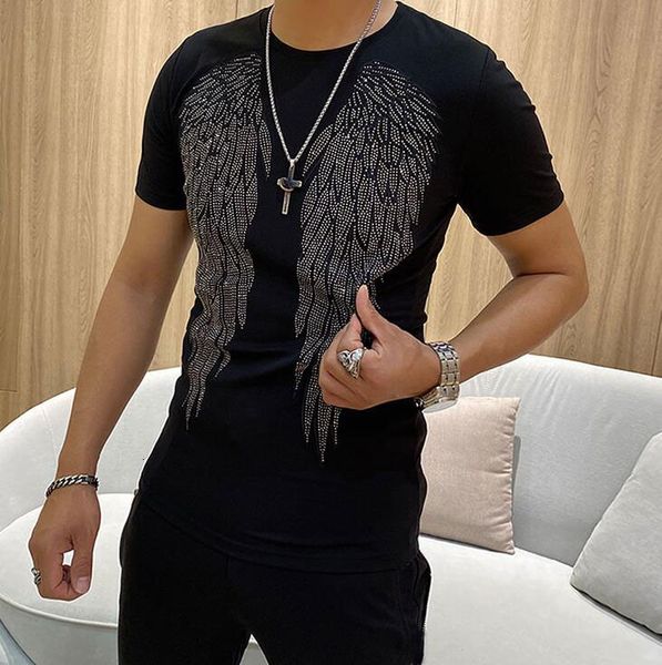 new 2021 brand rhinestone t shirt plus size m-5xl short sleeve men's t-shirt fashion 100% cotton nx0e, White;black
new 2021 brand rhinestone t shirt plus size m-5xl short sleeve men's t-shirt fashion 100% cotton nx0e, White;black