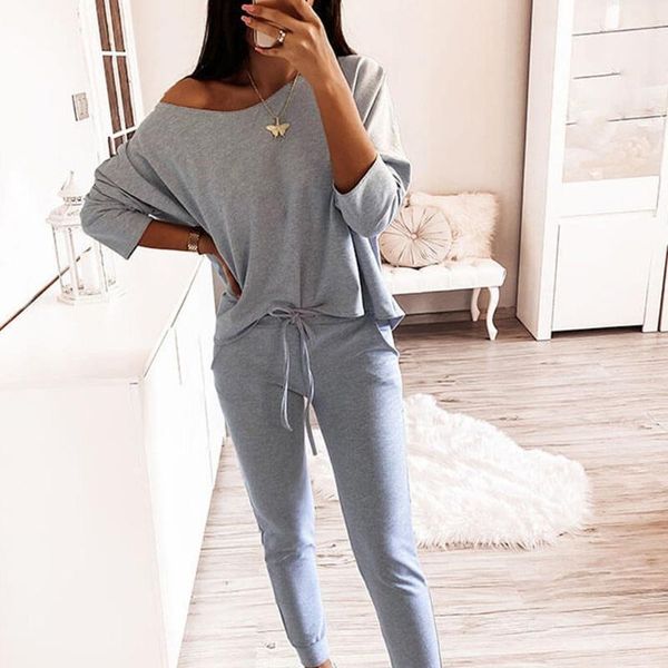 gym clothing casual women pants set solid long sleeve t shirt+pencil suit female loose 2 piece outfits two sets tracksuit#31, White;black
gym clothing casual women pants set solid long sleeve t shirt+pencil suit female loose 2 piece outfits two sets tracksuit#31, White;black
